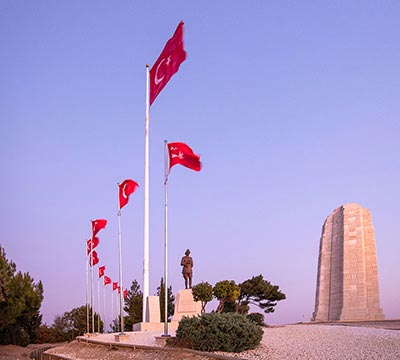 Conkbayırı Mehmetçik Park Anıtı Kemal Yeri Yazıtı ve Avustralya Anıtı, Eceabat